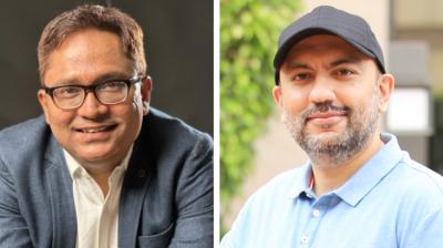 Navonil Chatterjee (left) and Gaurav Bahirvani