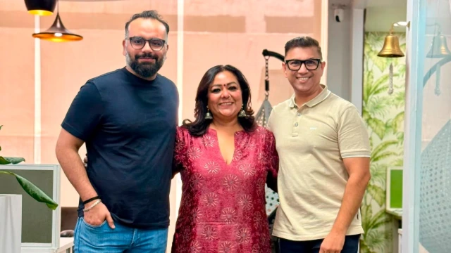 From left: Karan Khanna, Prrincey Roy, and Kartik Mehta