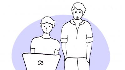  Aditi Jain's Seen Enough appears first in the print issue of Manifest. Here's the illustration from the July issue.