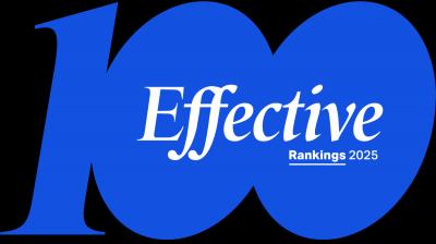 The Warc Effective 100 is a ranking of the world’s most awarded campaigns and companies for effectiveness