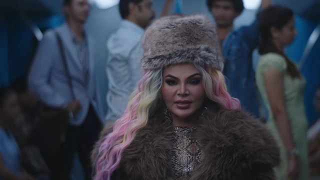 Cred's film featuring Rakhi Sawant