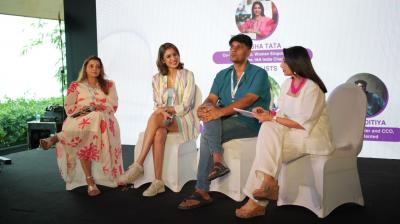 From left: Darshana Shah, Rubeena Singh, PG Aditiya and Megha Tata