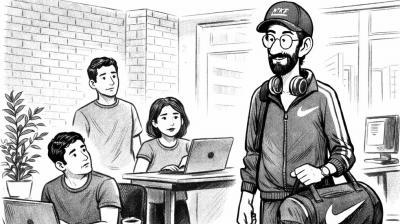 Dalbir Singh used AI this week to give his cartoon an inner voice. Maybe his gym membership really is as tight as it looks!