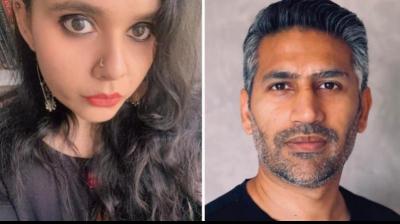 Adyasha Roy Tomar (left) and Mayur Hola