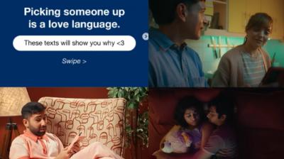 Screenshots of some of the Valentine's Day campaigns we loved. 