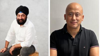 Mandeep Malhotra (left), Karan Chettri