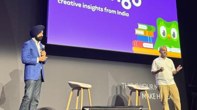 Karandeep Kapany (left) and Abraham Varughese