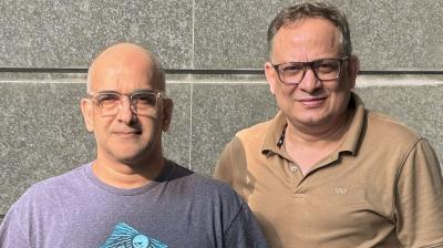 Sagar Mahabaleshwarkar (left) and Mahesh Chauhan