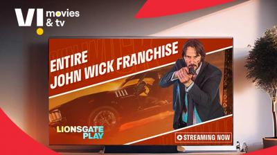 Vi Movies and TV users can now enjoy its library featuring blockbuster franchises.
