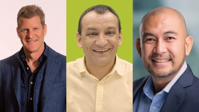 From left: Andrew Schirmer, Praful Akali, and Taffy Ledesma
