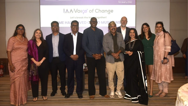 Team UNICEF, IAA and some of the speakers at the event.