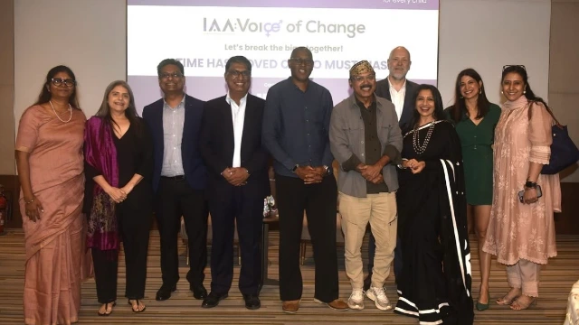 Team UNICEF and IAA, along with Josy Paul and Aahana Kumra at the event