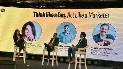 From left: Neha Ahuja, Raja Ganapathy and S Subramanyeswar (Subbu). 