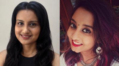 Shamima Pereira (left) and Sonia Kumar