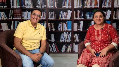 Vivek Krishnani (left) and Manasi Narasimhan