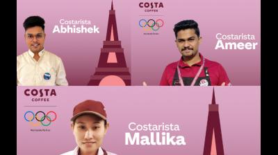 Team members from six countries will deliver hot and iced beverages to fans and athletes at seven Paris venues.