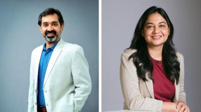 Sumeet Bhojani (left) and Reshu Saraf