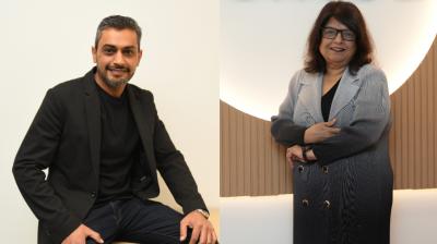 Amit Wadhwa (left) and Anita Kotwani