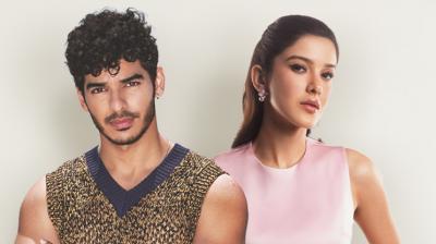 Ishaan Khatter (left) and Shanaya Kapoor 