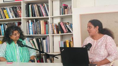 Amrita Kumar (left) and Manasi Narasimhan