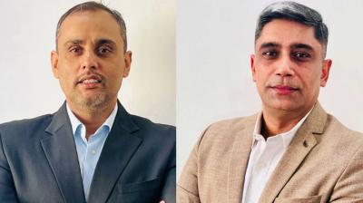 Dhruv Bhattacharya (left) and Sanjay Nandan