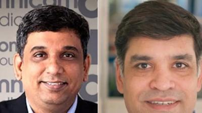 Kartik Sharma (left) and Amardeep Singh