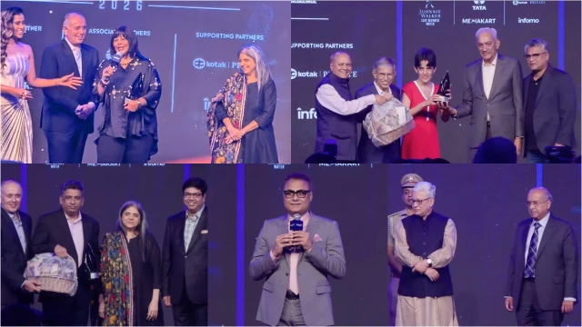 Clockwise from bottom left: Kartik Sharma, Babita Baruah, Tanya and Sam Balsara, Dilip Shanghvi, and Neeraj Roy