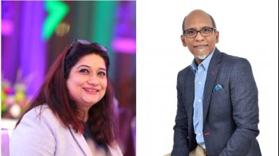 From left: Sujata Dwibedy and Jose Leon