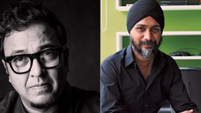 Raj Kamble (left) and Satbir Singh