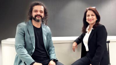 Amaresh Godbole (left) and Anupriya Acharya