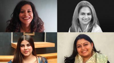 Clockwise from top left: Kyra Matthews, Pooja Ambulkar, Leena Gupta and Mahima Kukreja