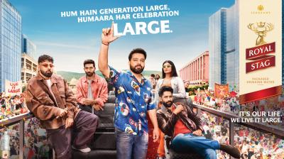 The newly appointed brand ambassadors also reflect the bold spirit and unapologetic ambition that define Royal Stag's “Live It Large” philosophy.