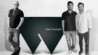 Saurabh Varma (left) with Rupansh Goyal and Chandan Routray