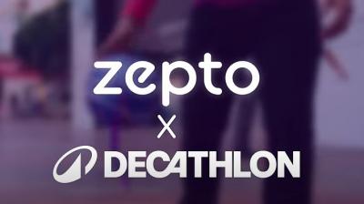Decathlon and Zepto collaboration