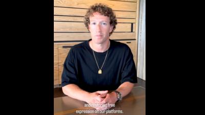 The Meta CEO took to instagram to announce policy changes in Meta's content moderation