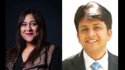 (Left) Sonali Ramaiya, Dr. Piyush Gupta