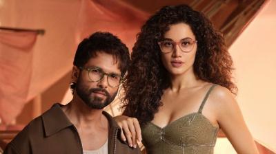 Shahid Kapoor joins Taapsee Pannu as Vogue Eyewear brand ambassador in India