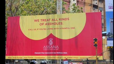 Assana’s OOH campaign 