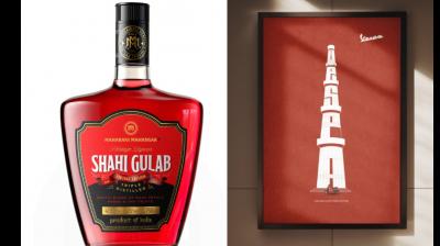 Dheeraj Bangur's work for Shahi Gulab (left) and Centrick's for Vespa