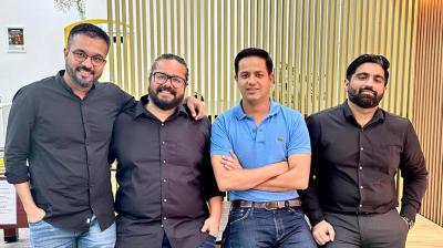 From left: Salman Shamsi, Dhruv Shah, Ankit Banga and Anmol Dang. 