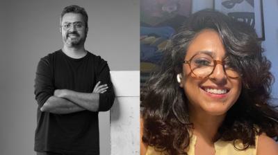 Rakesh Hinduja (left) and Shormistha Mukherjee. 