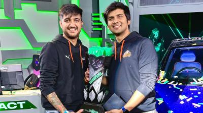 Yash Bhanushali (left) and Jai Shah