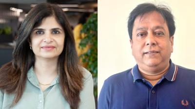 From left: Jyoti Mahendru and Kamal Basu