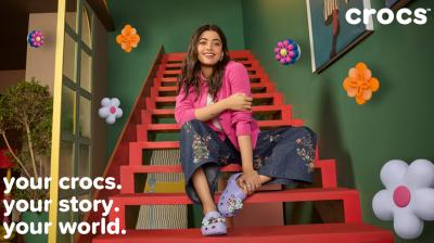 Rashmika Mandanna for Crocs 