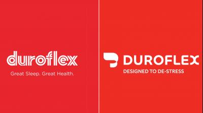 Duroflex's new logo.