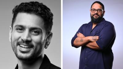 Devarshi Shah (left) and Manav Parekh