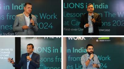 Clockwise from top left: Manish Anandani, Shivam Puri, Kartik Johari, and Sandeep Verma