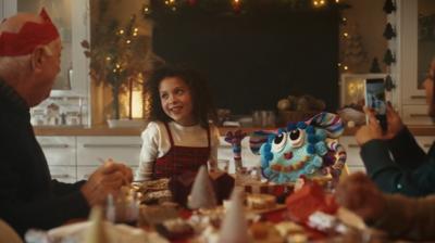 Samsung's  'A Friend for Christmas' campaign.