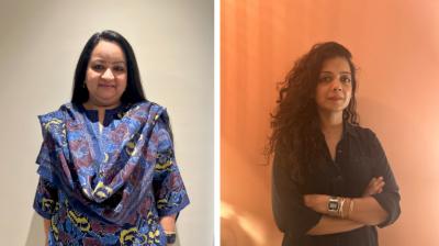 Ashna Nandrajog (left) and Mohini Varma