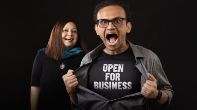 Priya Pardiwalla and Steve Mathias